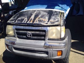 2000 TOYOTA TACOMA, BLACK, SR5 MODEL, PRE-RUNNER, EXTD CAB, 3.4L, AT.Z25203
